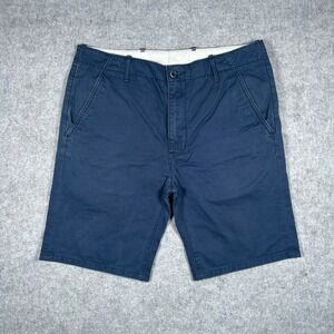 Levi's Chino Shorts Mens 34x9 Blue Casual Summer Workwear Outdoors
